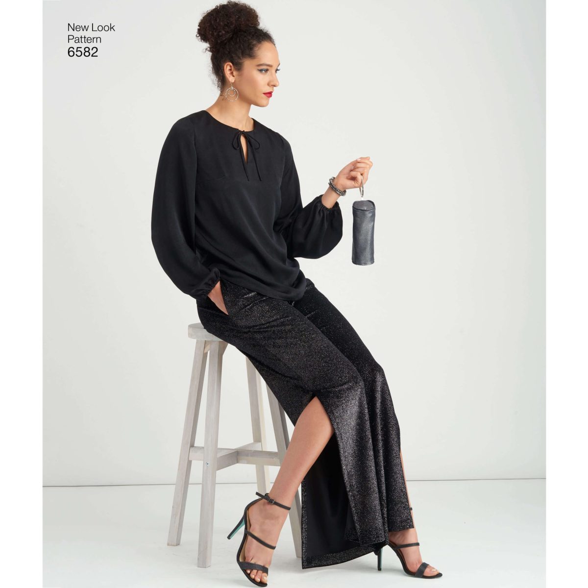 New Look Pattern 6582 Misses' Pant, Top and Clutch Bag - Sewdirect