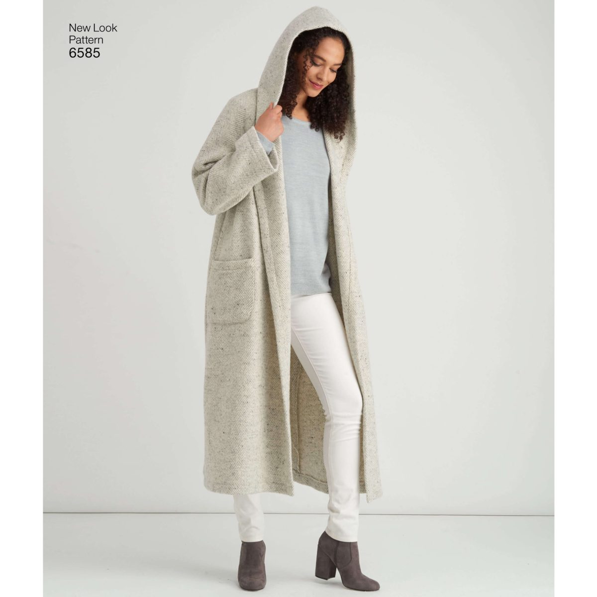 New Look Pattern 6585 Misses' Coat with Hood - Sewdirect