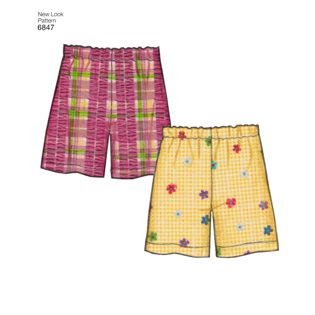 New Look Sewing Pattern N6847 Child's Sleepwear