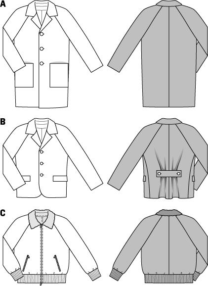 Burda B7142 Coat &Jacket Sewing Pattern