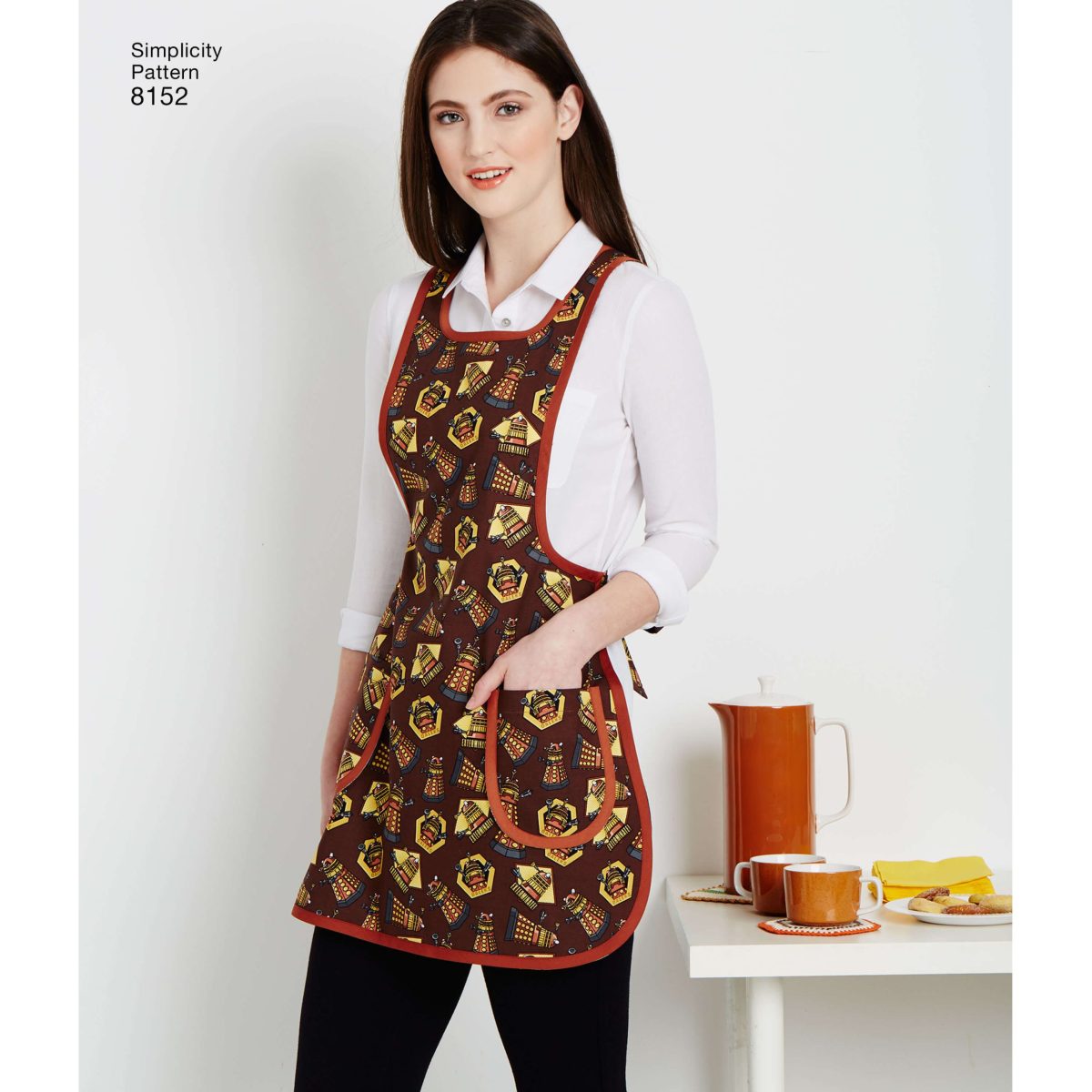Simplicity Pattern 8152 Misses' Vintage 1970's Aprons