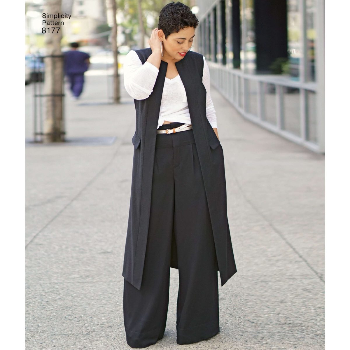 Simplicity Sewing Pattern 8177 Mimi G Style Trousers, Coat or Vest