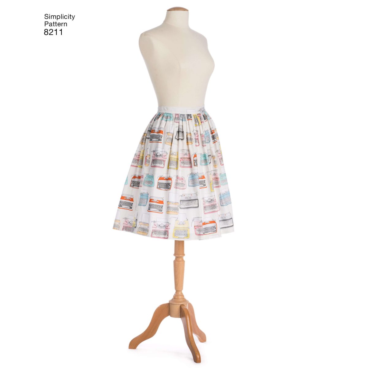 Simplicity Sewing Pattern 8211 Misses' Dirndl Skirts in Three Lengths