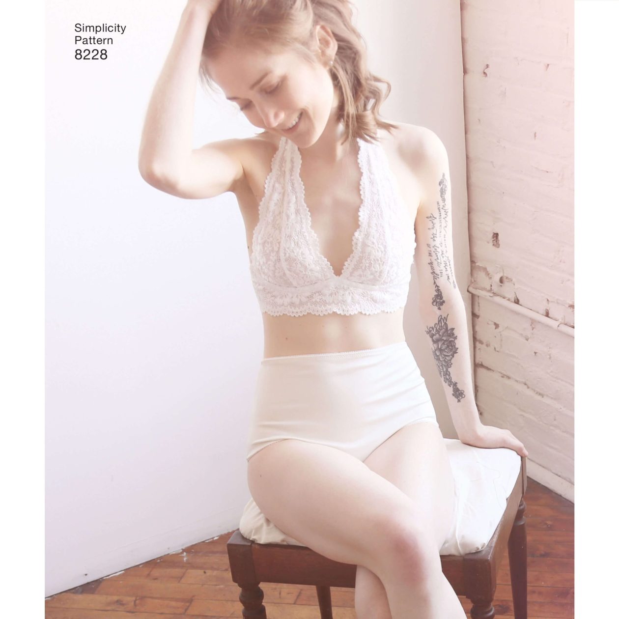 Simplicity Pattern 8228 Misses' Soft Cup Bras and Panties