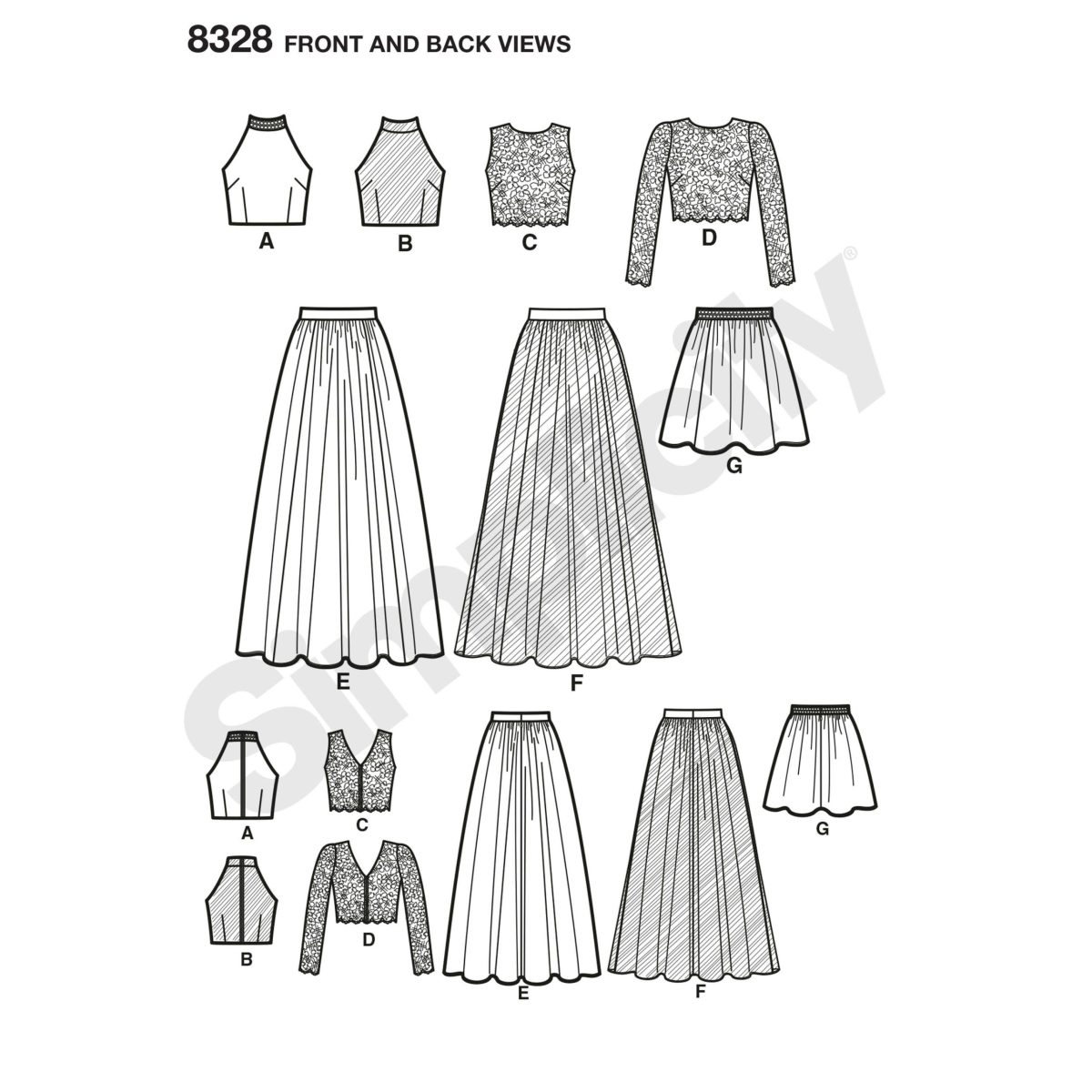 Simplicity Pattern 8328 Misses Special Occasions Dress