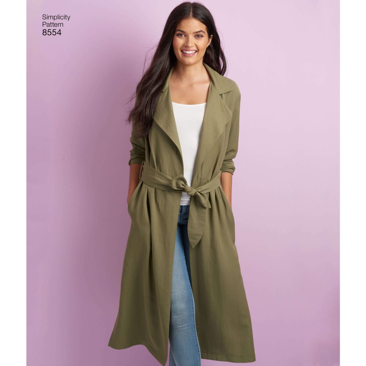 Simplicity Pattern 8554 Miss and Petite Coats and Jackets