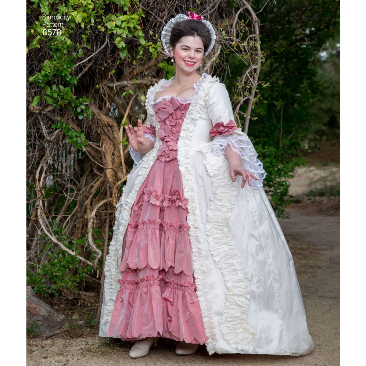 Simplicity Pattern 8578 Misses' 18th Century Gown