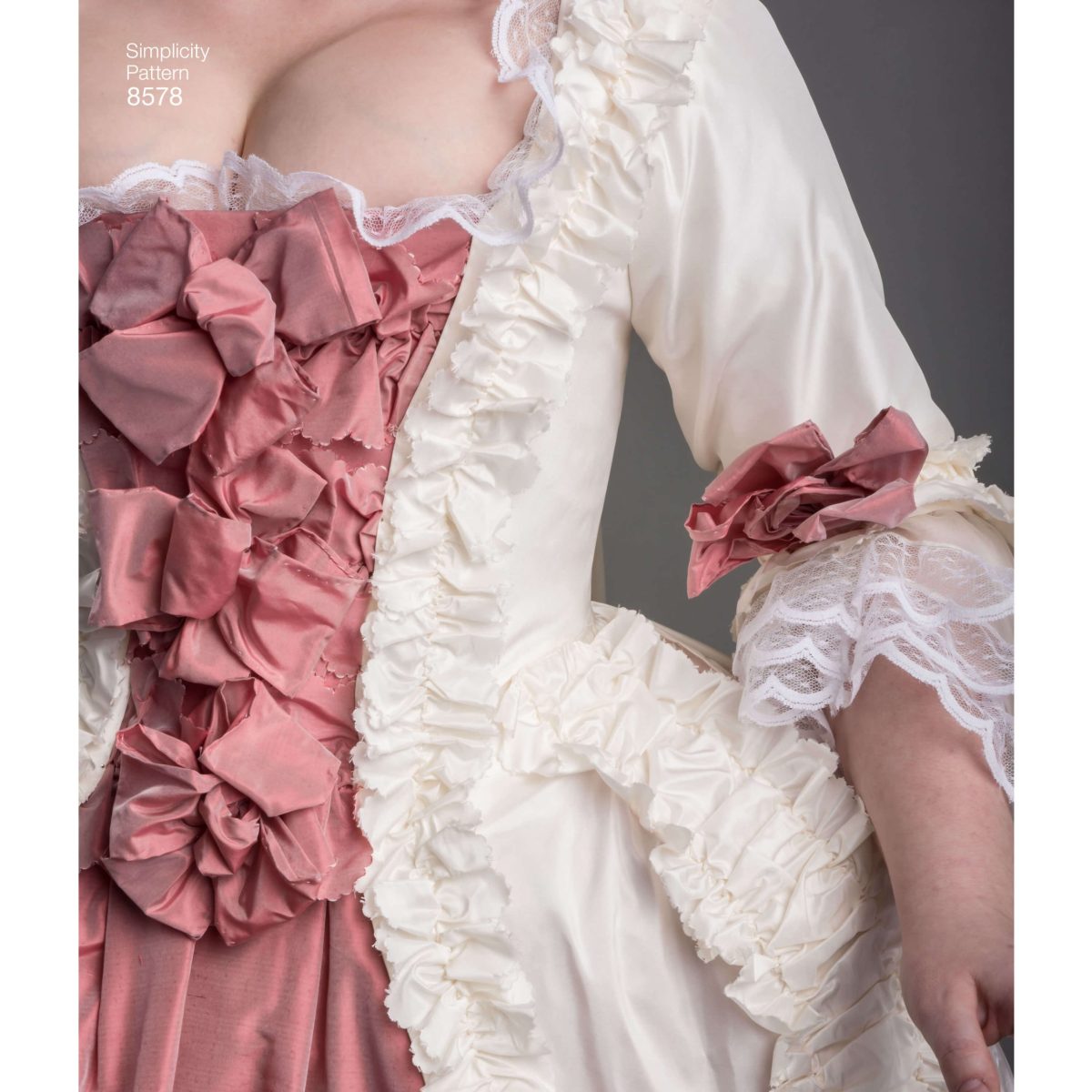 Simplicity Pattern 8578 Misses' 18th Century Gown