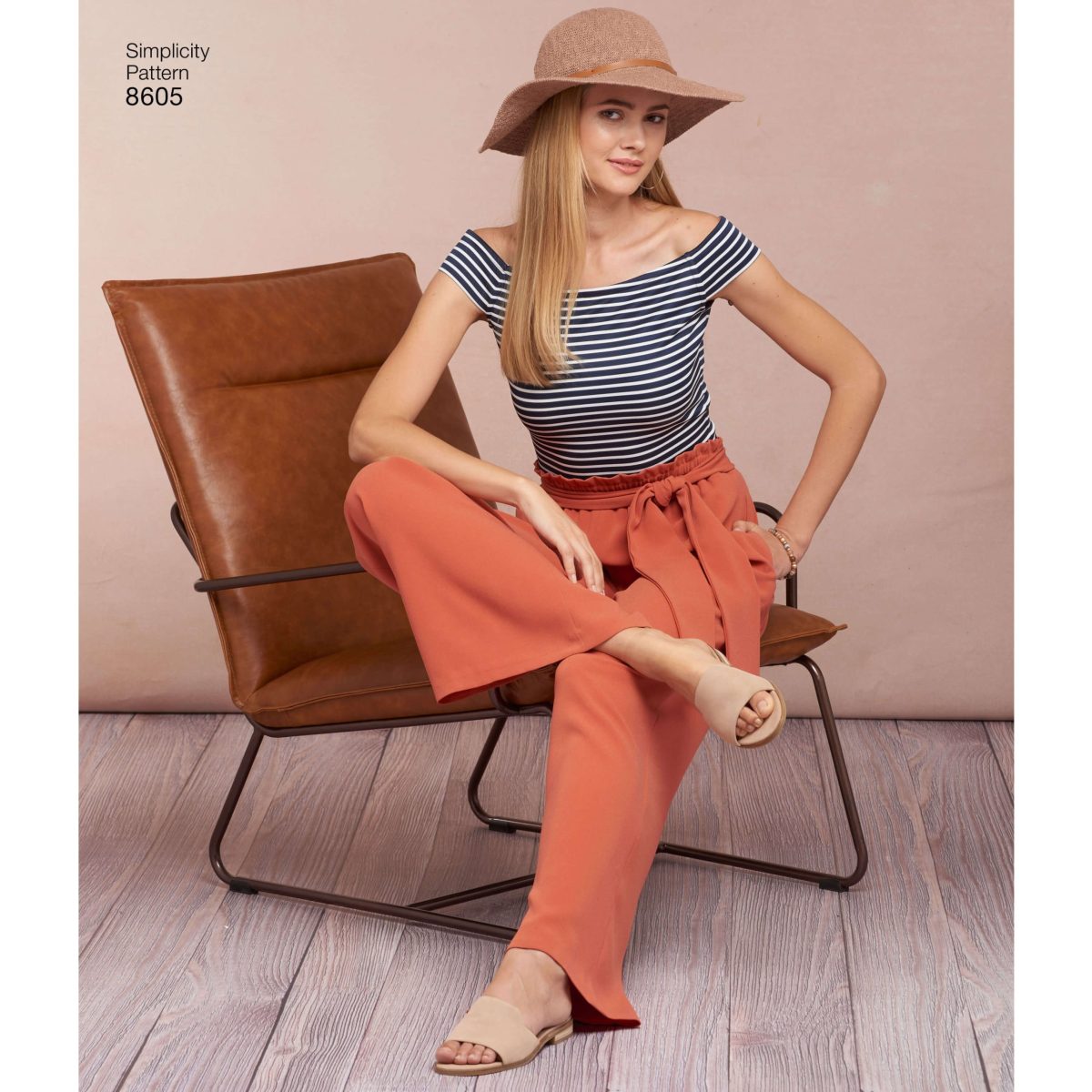 Simplicity Sewing Pattern 8605 Misses' Pull on Skirt and Trousers