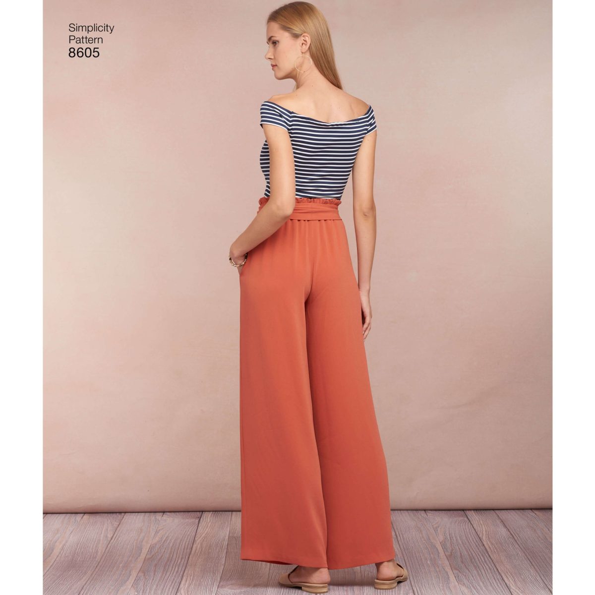 Simplicity Sewing Pattern 8605 Misses' Pull on Skirt and Trousers