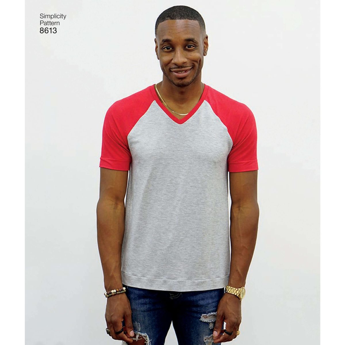 Simplicity Sewing Pattern 8613 Men's Knit Top by Mimi G