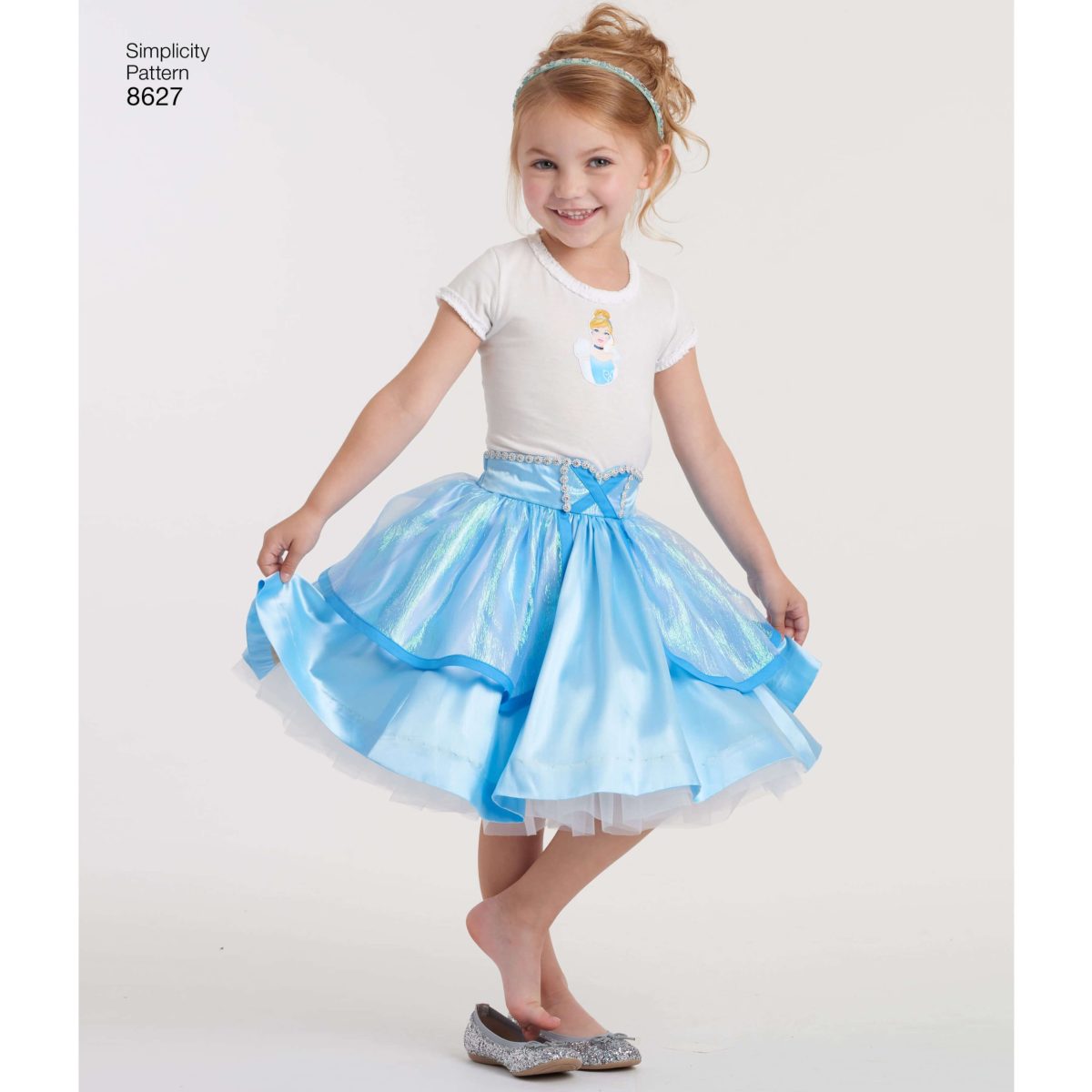 Simplicity Sewing Pattern 8627 Child's Disney Character Princess Skirts