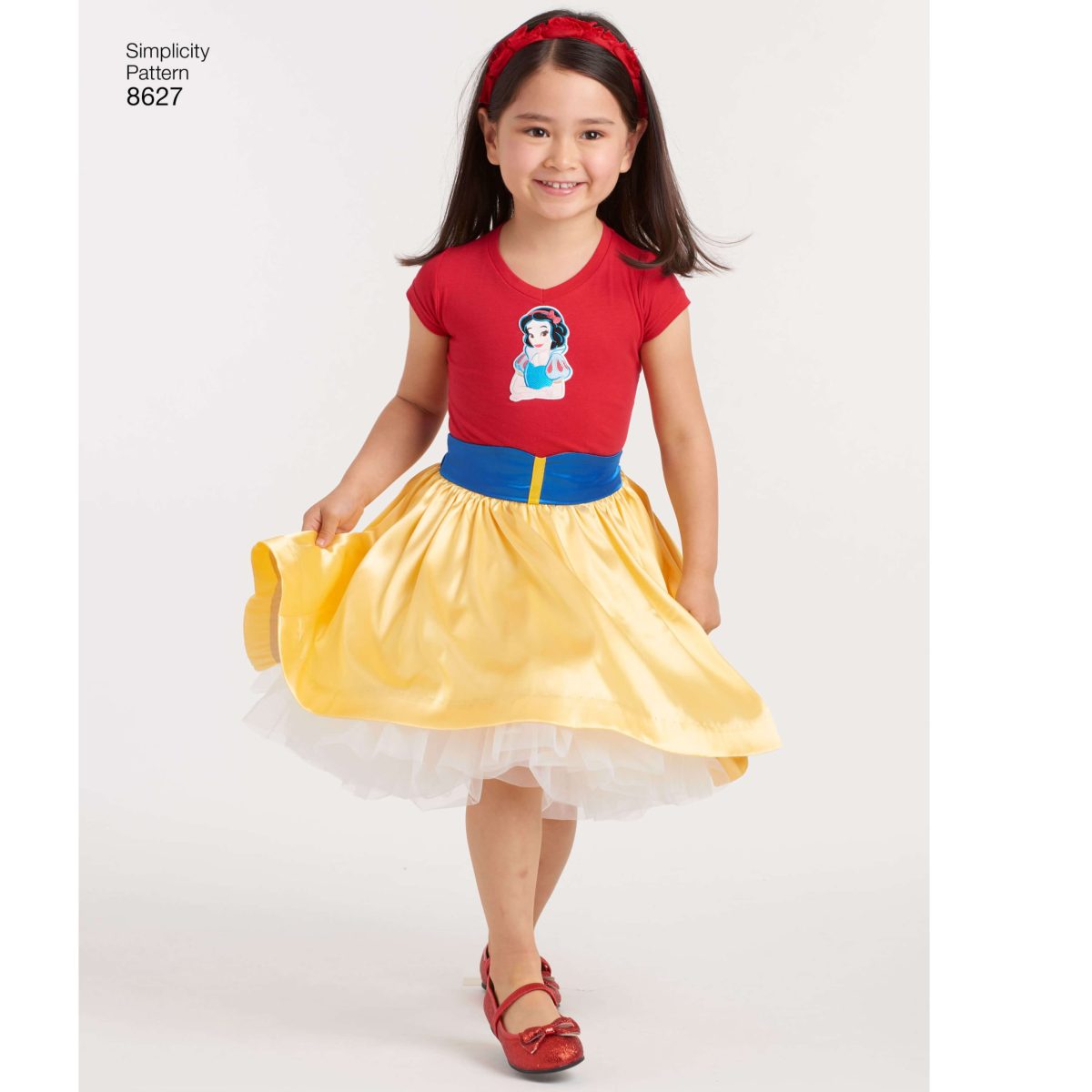 Simplicity Sewing Pattern 8627 Child's Disney Character Princess Skirts
