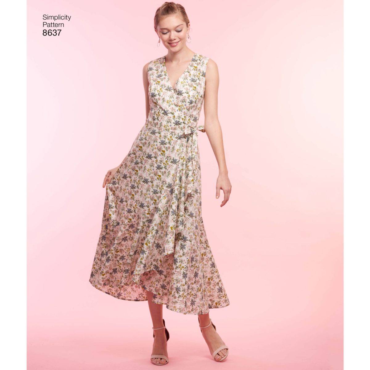 Simplicity Sewing Pattern 8637 Misses' Wrap Dress