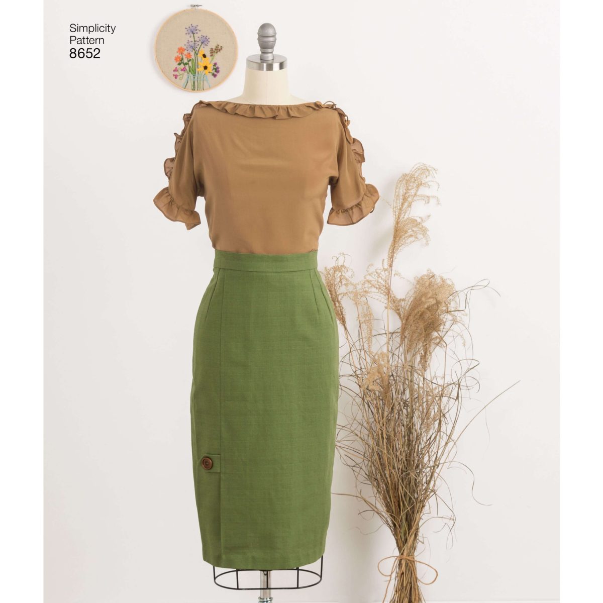 Simplicity Sewing Pattern 8652 Misses' Skirts