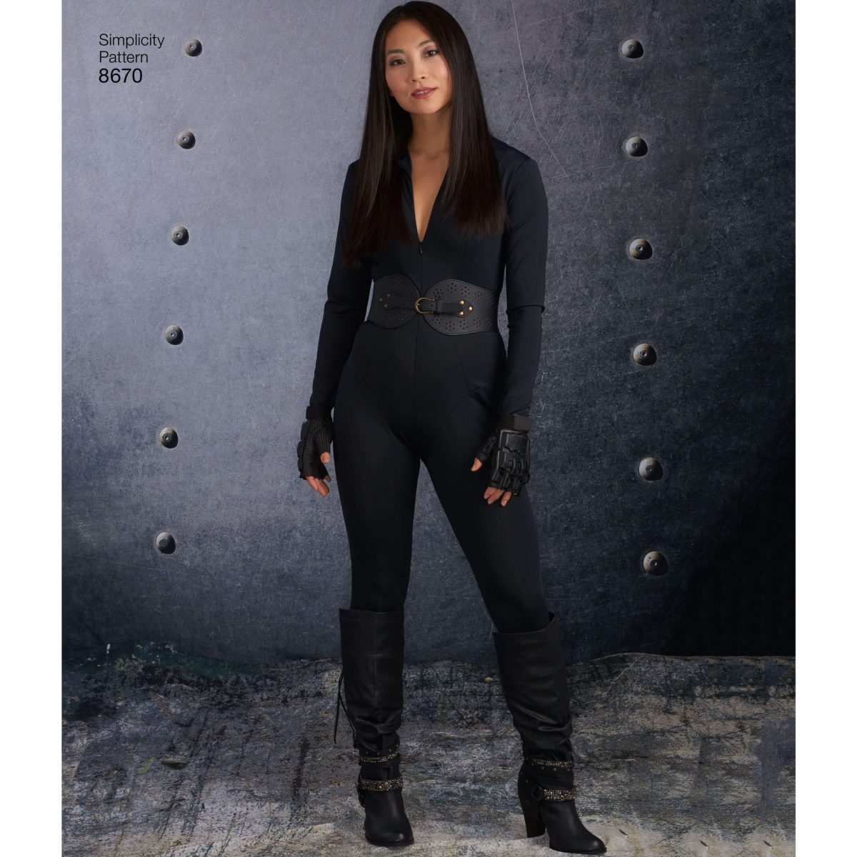 Simplicity Sewing Pattern 8670 Misses' Cosplay jumpsuit