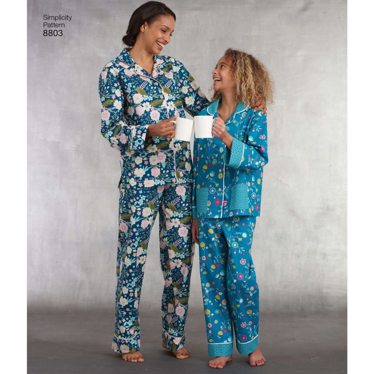 Simplicity Sewing Pattern 8803 Girls and Misses Set of Lounge Trousers and Shirt