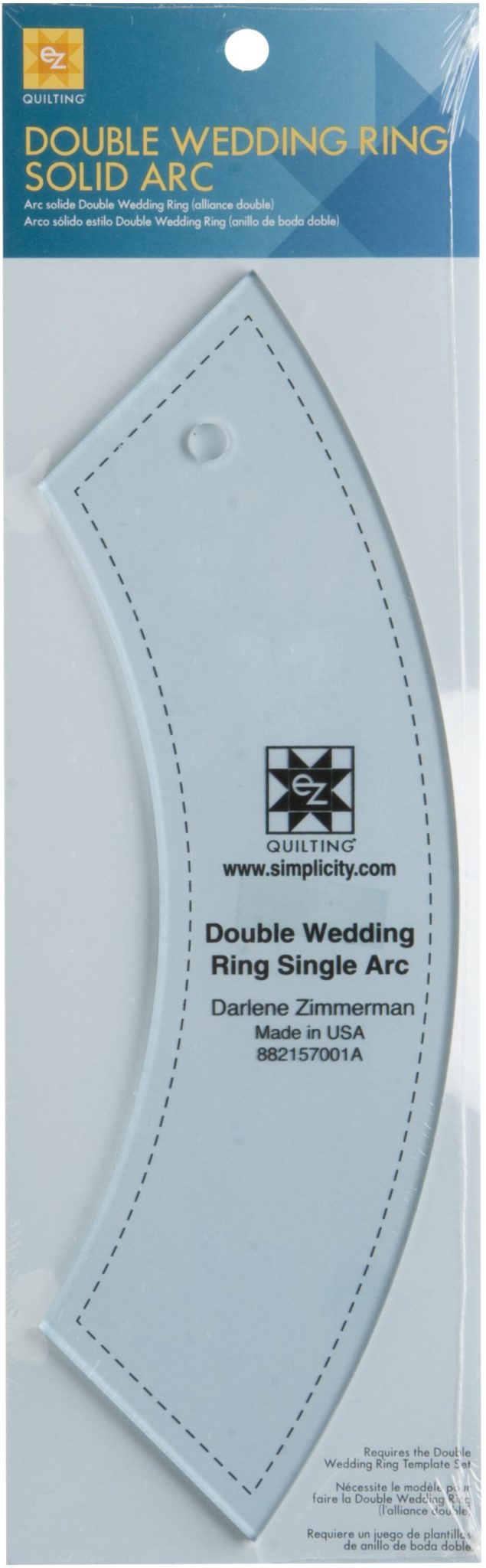 DOUBLE WEDDING RING SINGLE ARC