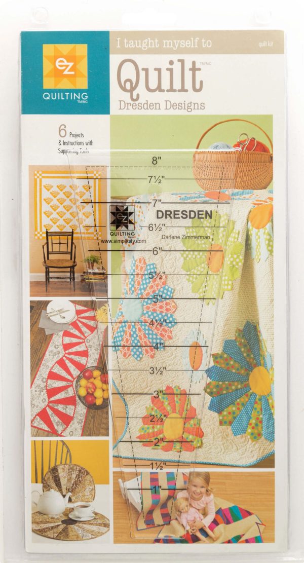 EZ I TAUGHT MYSELF TO QUILT - DRESDEN DESIGNS