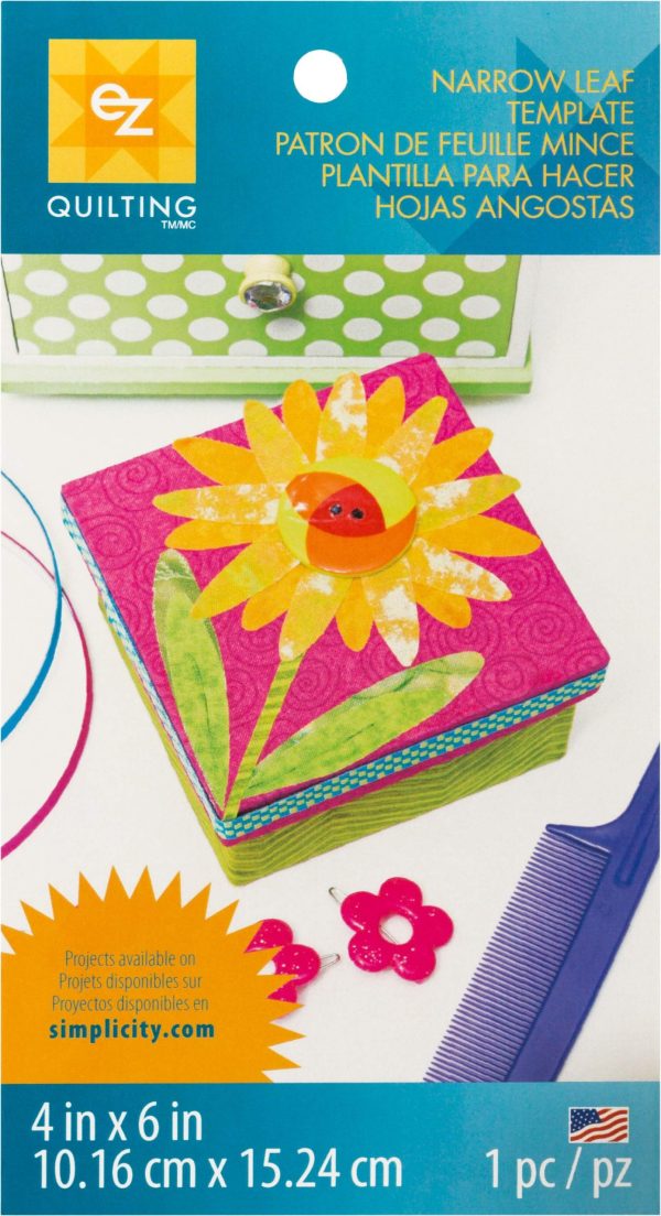 NARROW LEAF TEMPLATE