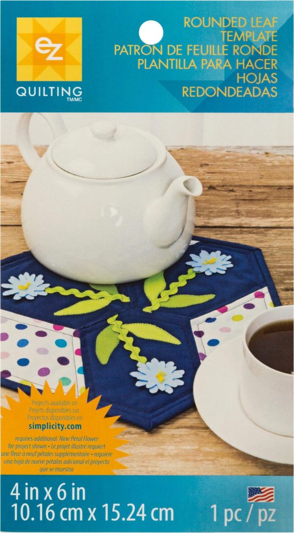 ROUNDED LEAF TEMPLATE