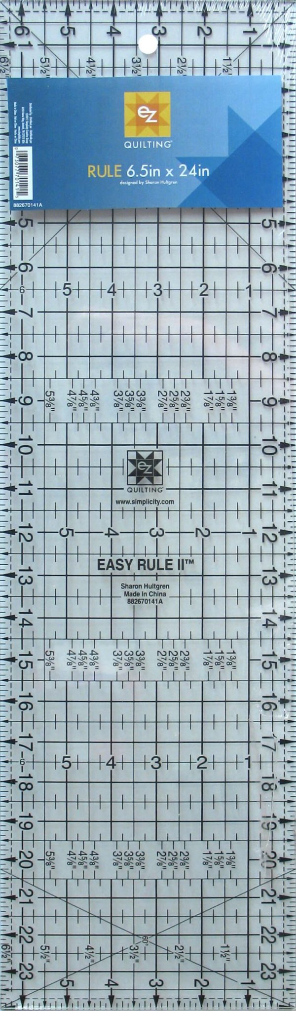 EZ RULE 6.5" X 24"