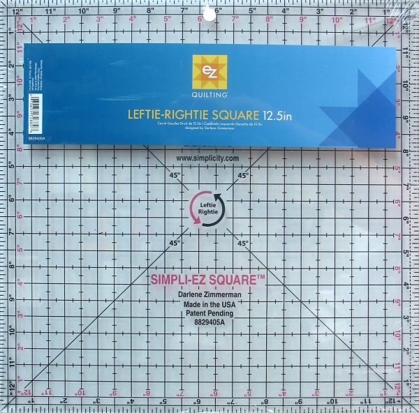 LEFTIE-RIGHTIE SQUARE 12.5"