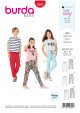 Burda Style Pattern 9300 Children's Jogger-Style Pants