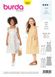 Burda Style Pattern 9304 Children's Pinafore Dresses