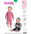 Burda Style Pattern B9328 Baby's Romper
