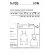 Burda Style Pattern B9337 Baby's Bidded Trousers