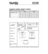Burda Style Pattern B9338 Toddler's Blouse and Dress