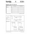 Burda Style Pattern B9364 Child shirt and Elastic Skirt