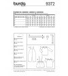 Burda Style Pattern 9372 Coordinates