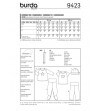 Burda B9423 burda style baby Sewing Pattern