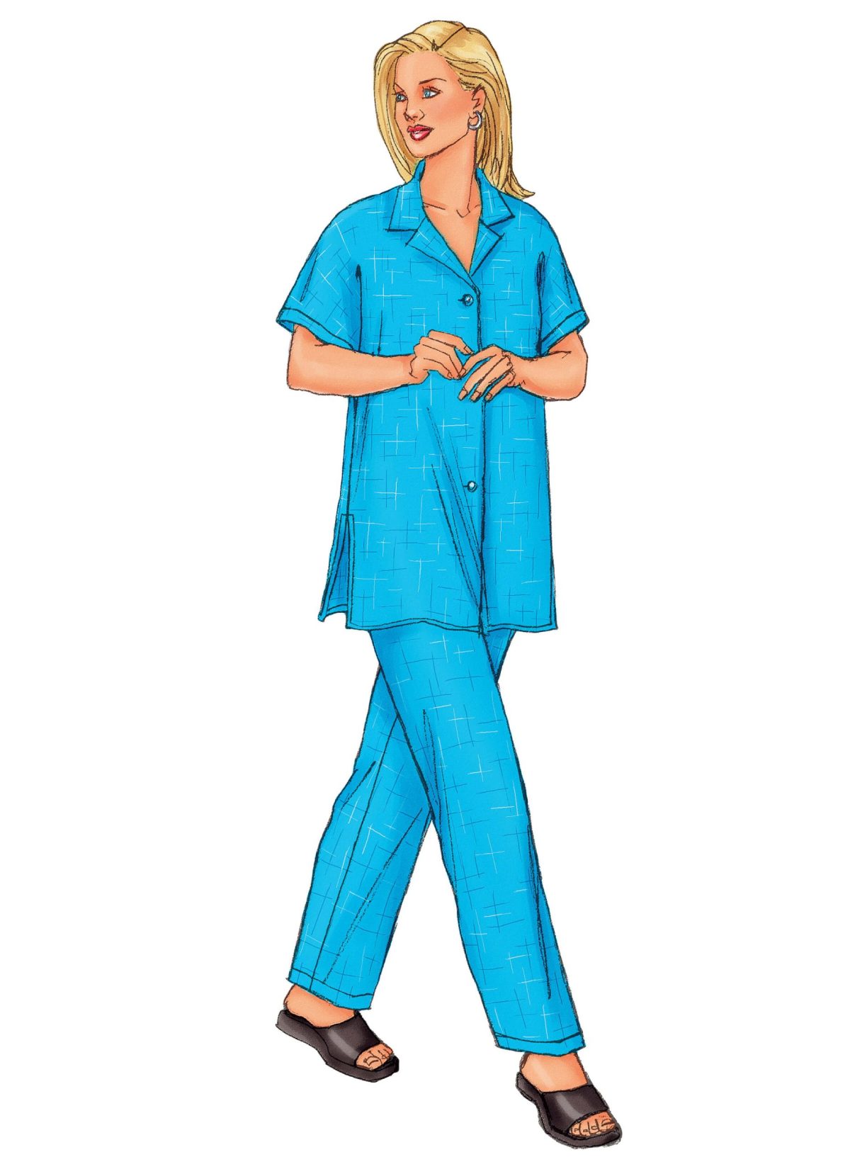 Butterick Sewing Pattern B3039 Women's/Women's Petite Shirt, Top, Tunic, Dress, Skirt & Pants