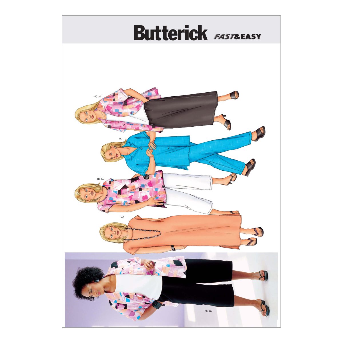 Butterick Sewing Pattern B3039 Women's/Women's Petite Shirt, Top, Tunic, Dress, Skirt & Pants