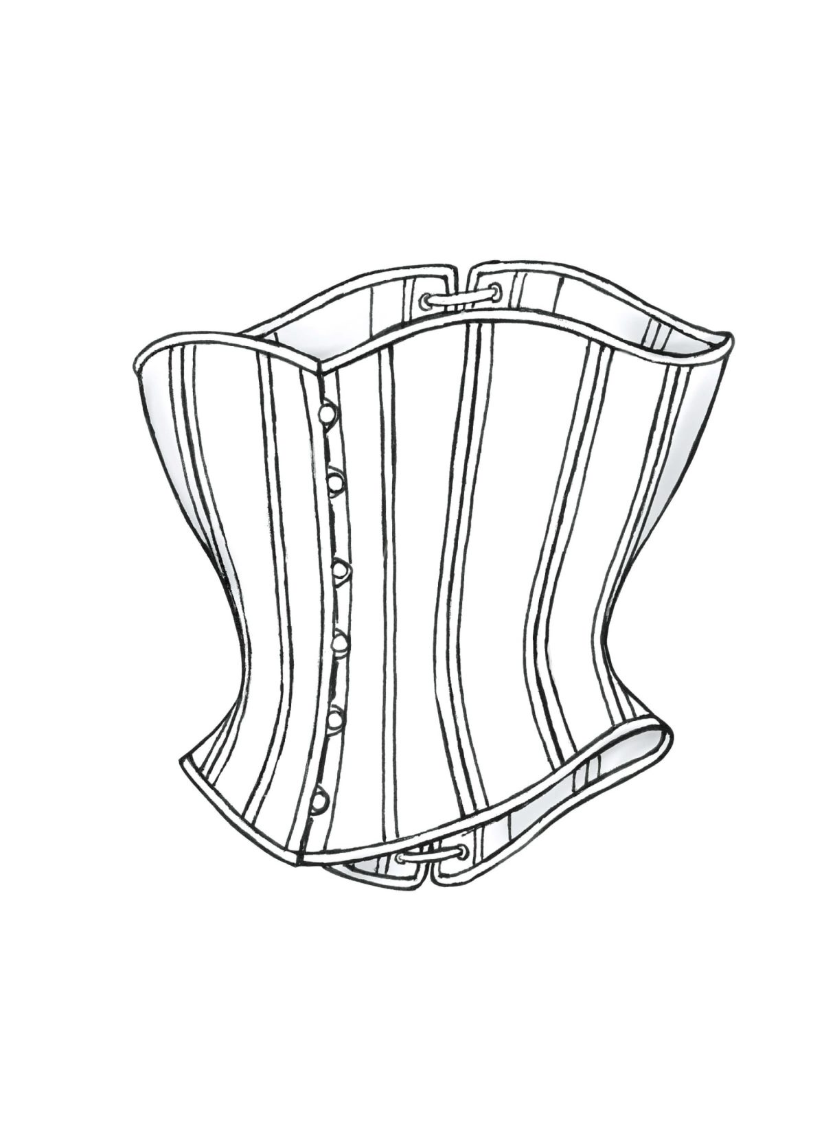 Butterick Sewing Pattern B4254 Misses' Stays and Corsets