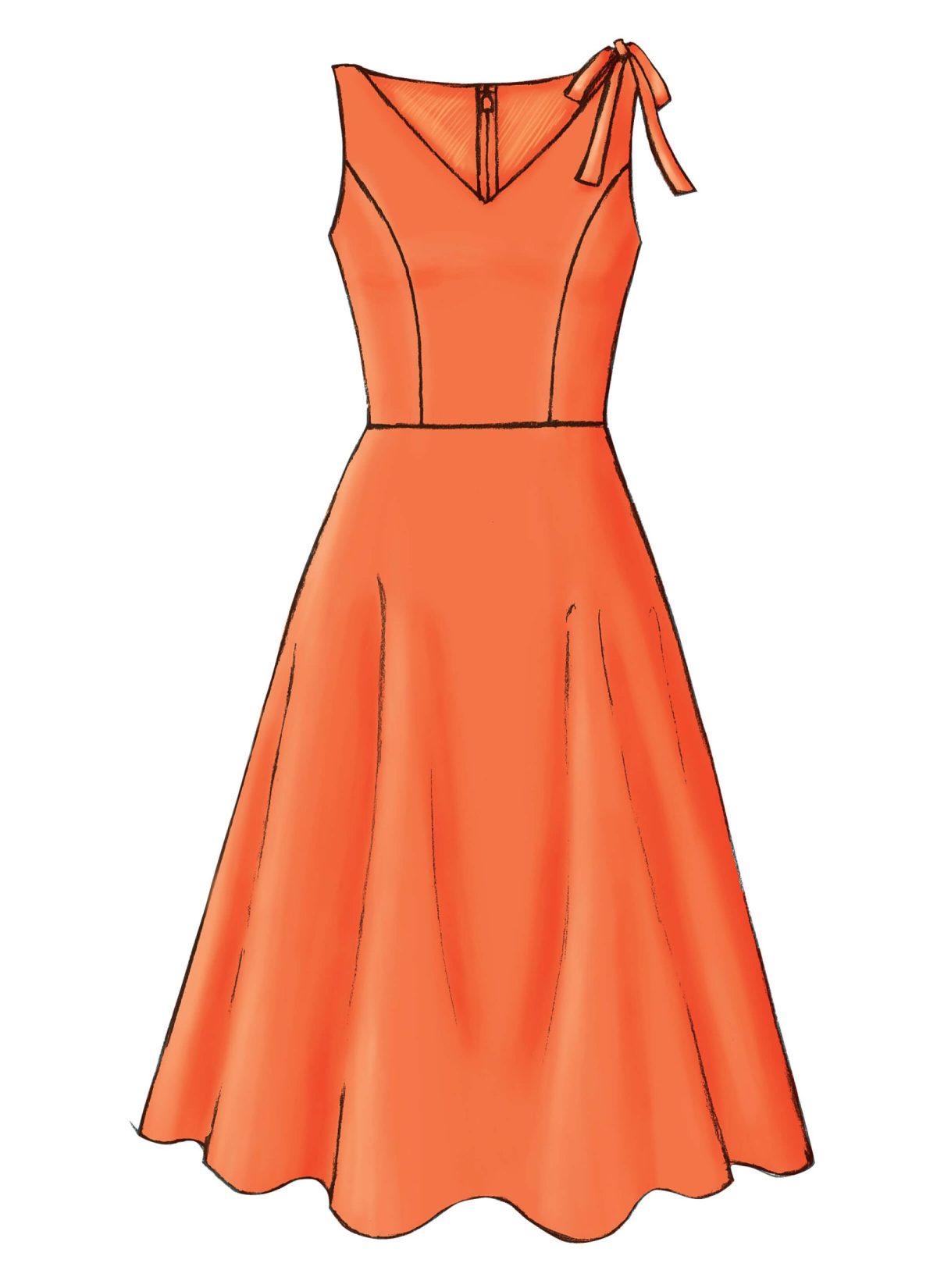 Butterick Sewing Pattern B4443 Misses'/Misses' Petite Dress