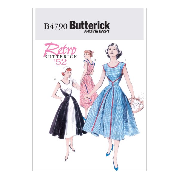 Butterick Sewing Pattern B4790 Misses' Wrap Dress "The Walkaway" dress