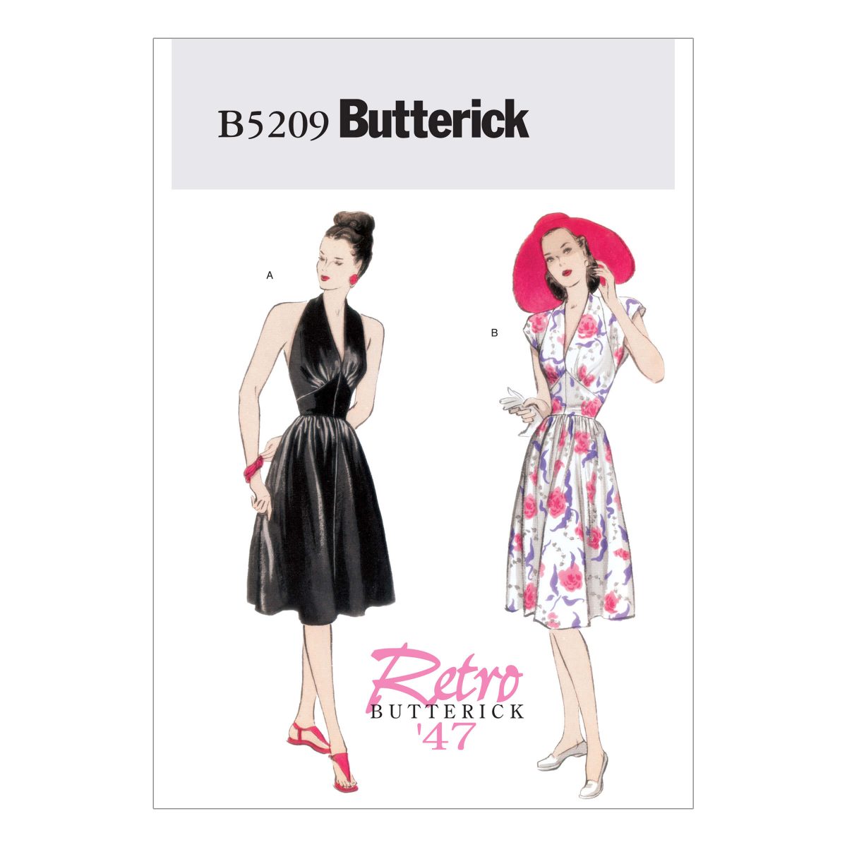 Butterick Sewing Patter B5209 Misses' Dress