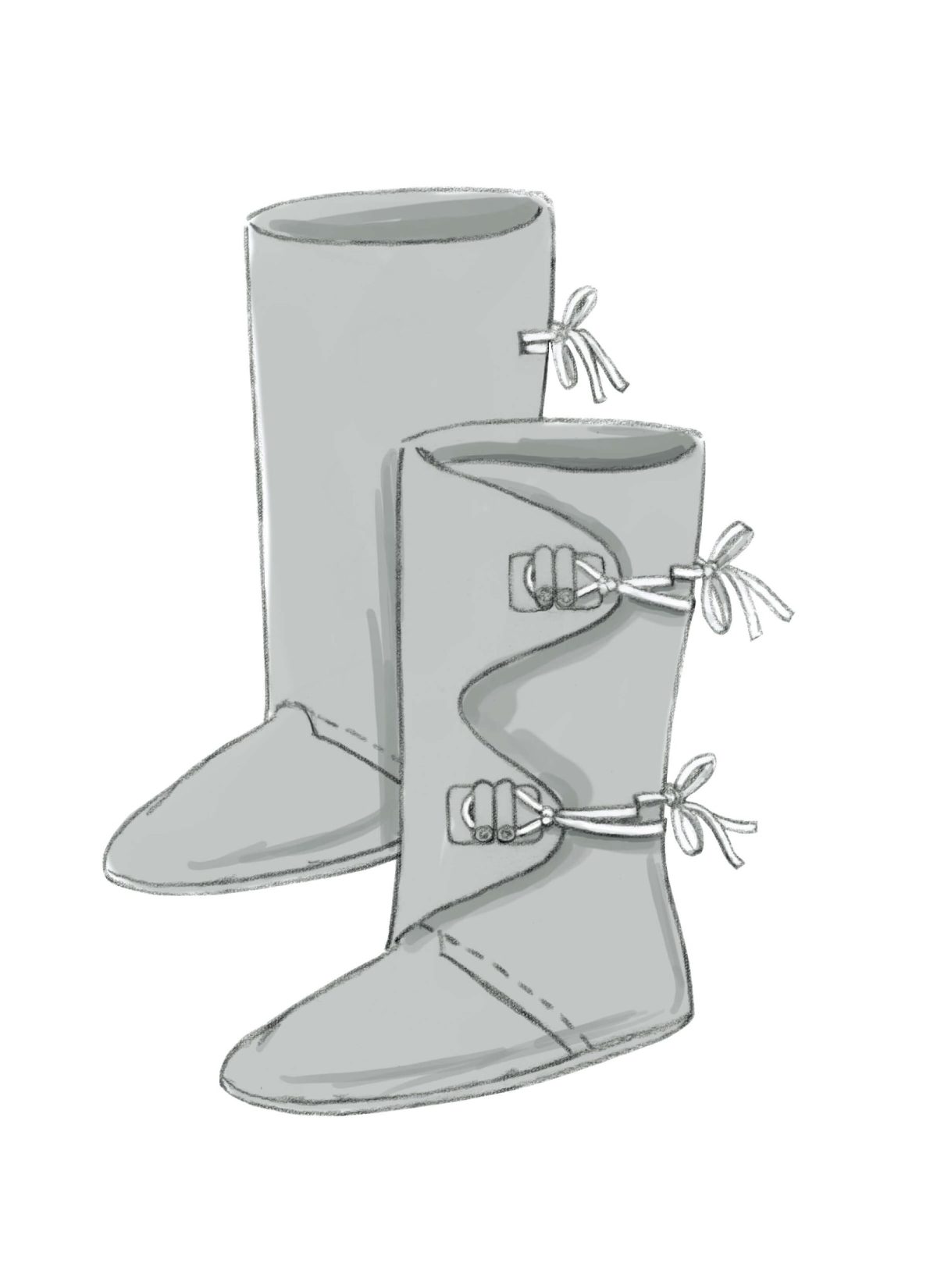 Butterick Sewing Pattern B5233 Historical Footwear