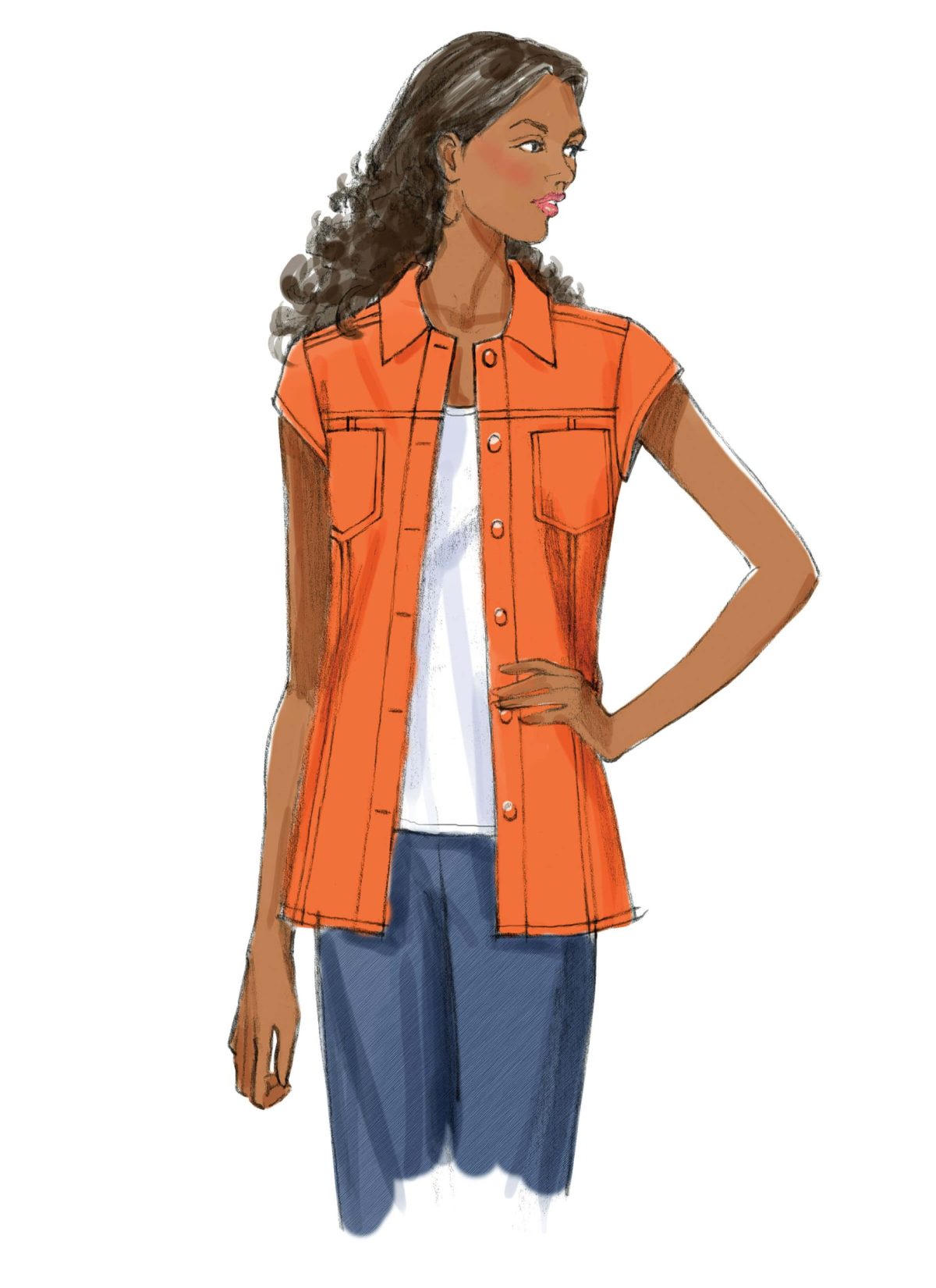 Butterick Sewing Pattern B5616 Misses' Jacket
