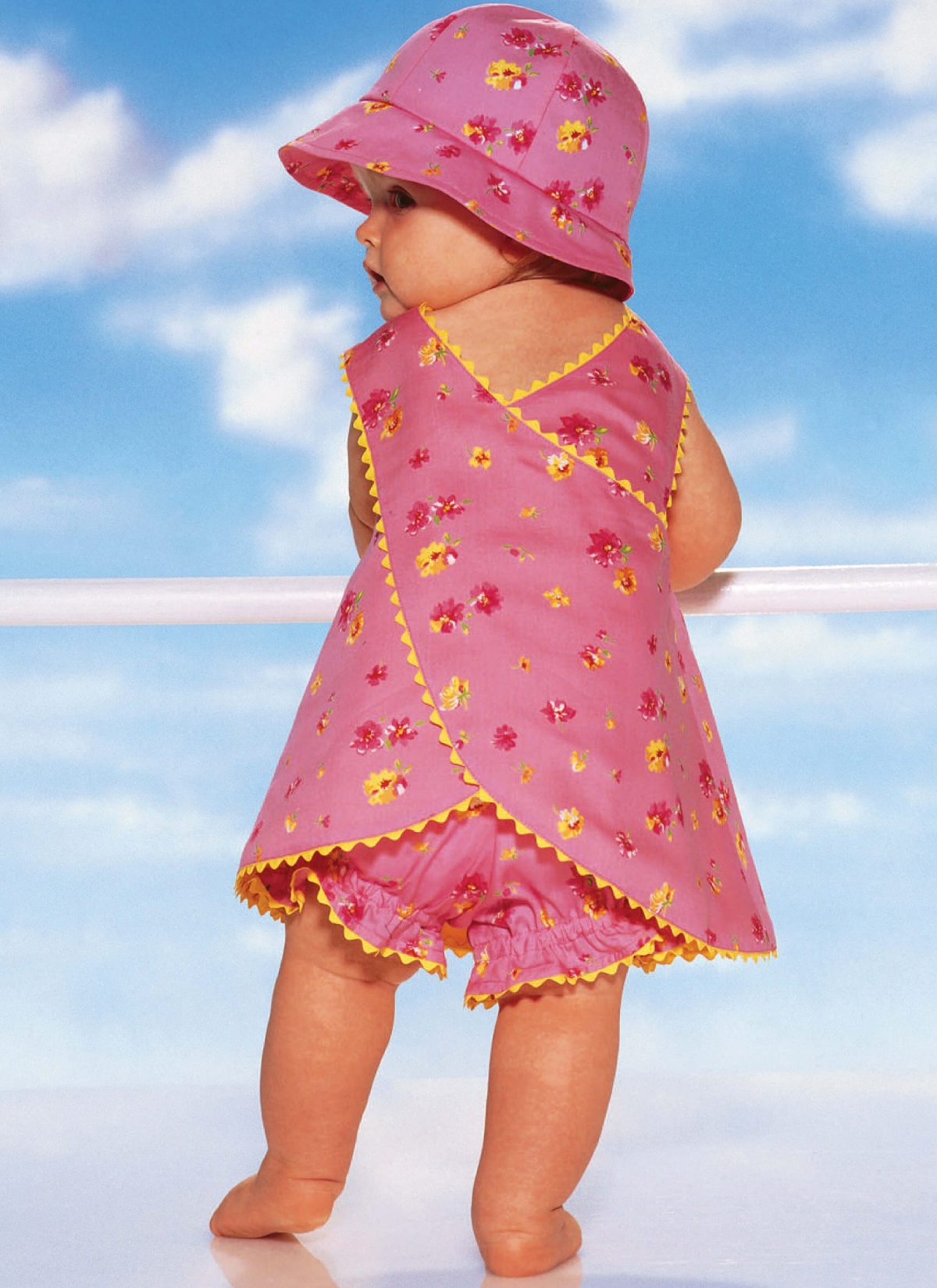 Butterick Sewing Pattern B5625 Infants' Romper, Jumper, Panties and Hat