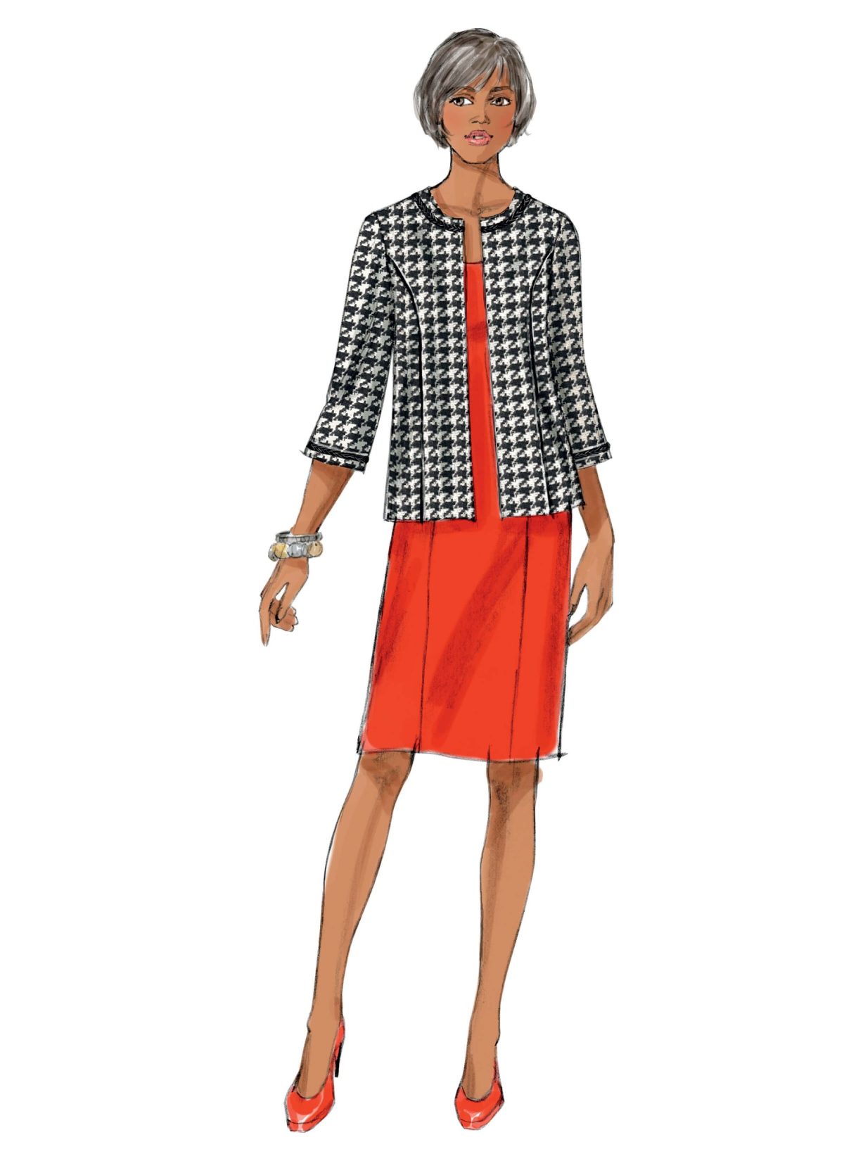 Butterick Sewing Pattern B5719 Misses'/Women's Jacket, Dress, Skirt and Pants