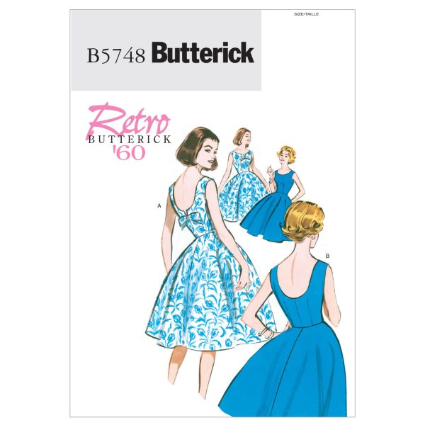 Butterick Sewing Pattern B5748 Misses'/Misses' Petite Dress