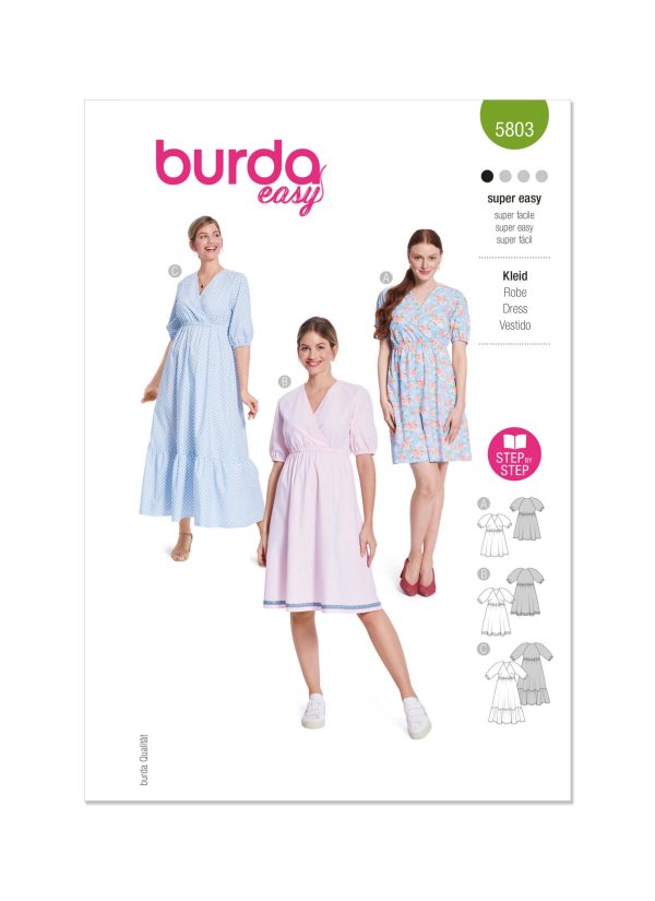 Burda Style Pattern 5803 Dress