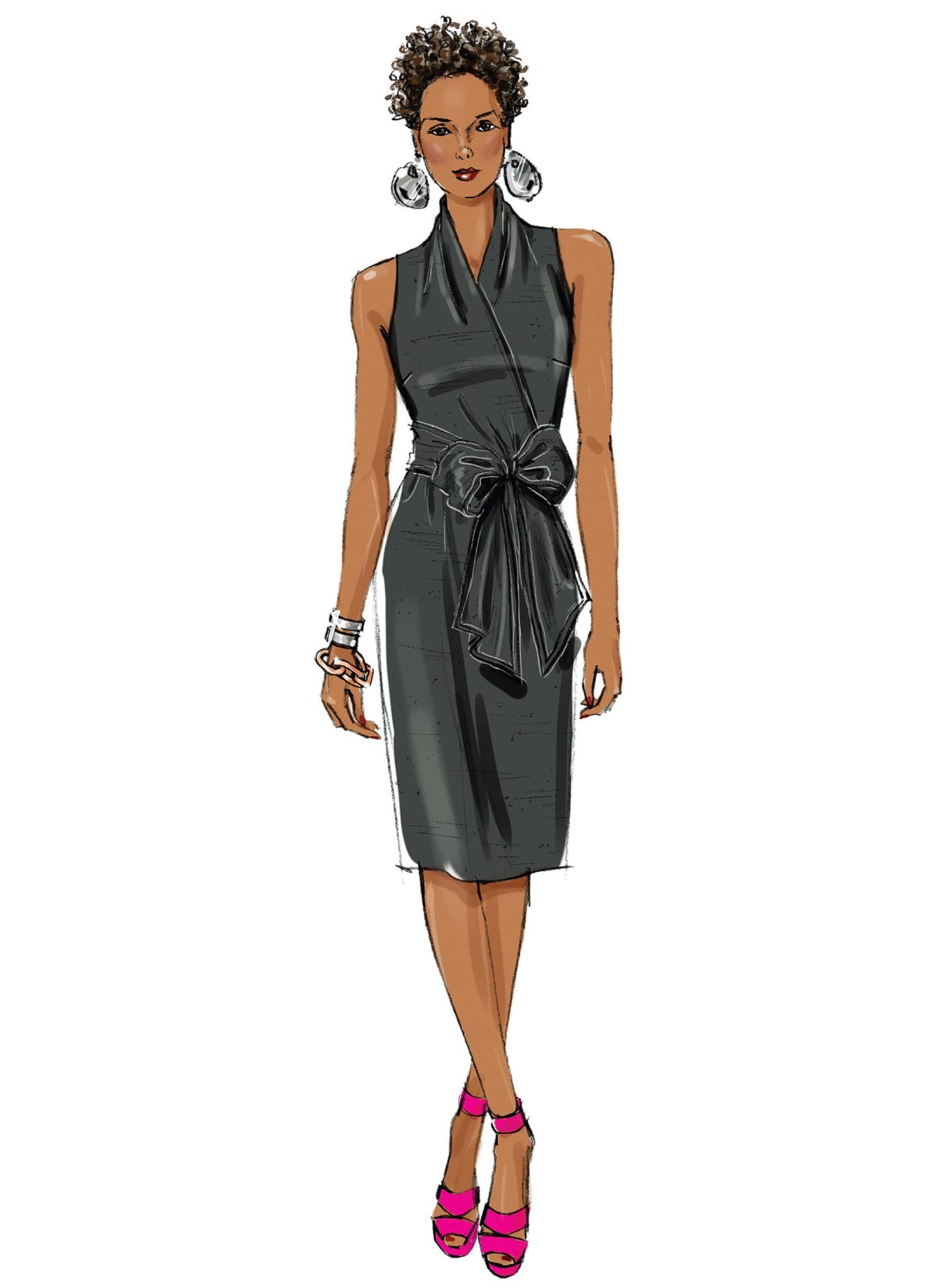 Butterick Sewing Pattern B5850 Misses' Dress