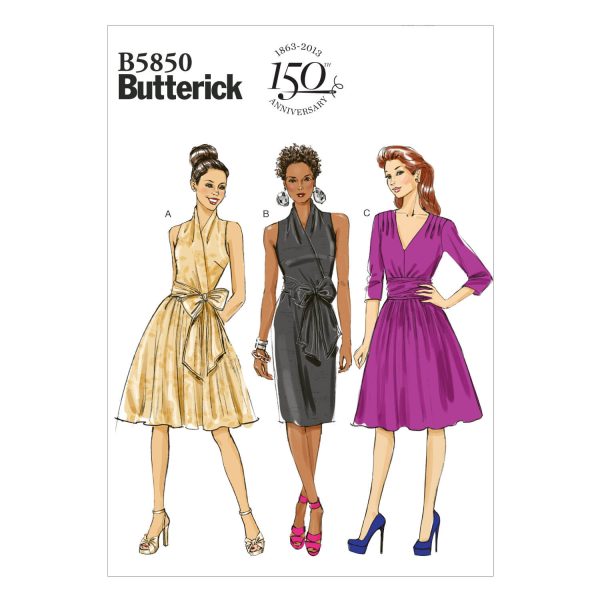 Butterick Sewing Pattern B5850 Misses' Dress