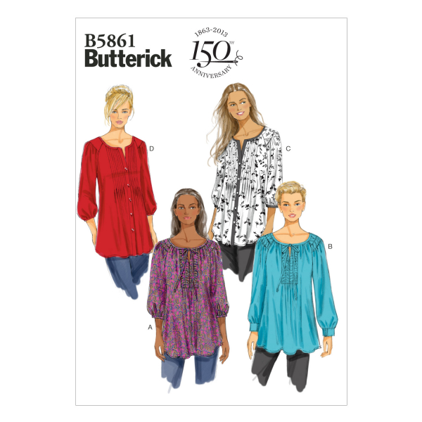 Butterick Sewing Pattern B5861 Misses'/Women's Tunic